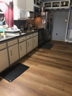 Before: Kitchen interior — Hamlet NC